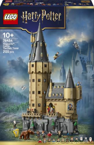 LEGO Harry Potter Schloss Hogwarts: Der Hauptturm 76454 | Spielzeug ab 10 Jahren für Jungen, mit fliegendem Schlüssel, Zauberschachzimmer, 12 Minifiguren, Geschenk, 2135 Teile