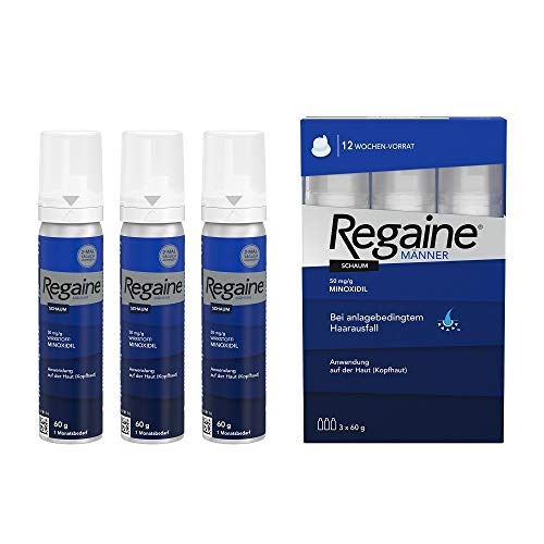 REGAINE Männer Schaum 50 mg/g 3X60 ml