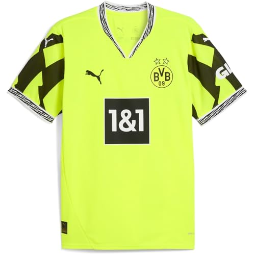 Puma Herren Borussia Dortmund Jubiläums-Heimtrikot Erwachsene gelb/schwarz L