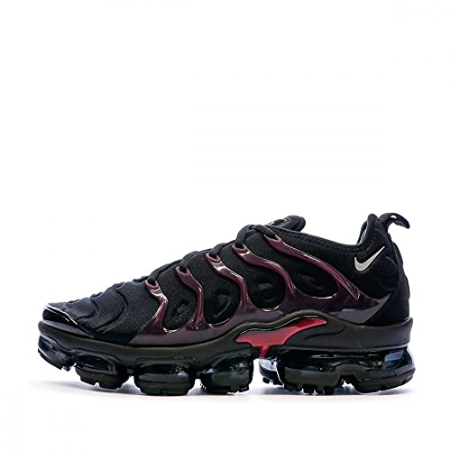 Nike Herren Sneaker Air Vapormax Plus Black Noble Red Schwarz/Rot