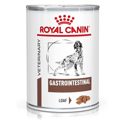 Royal Canin Veterinary Gastrointestinal Mousse | 12 x 400 g | Diät-Alleinfuttermittel für ausgewachsene Hunde | Zur Unterstützung bei akuten Resorptionsstörungen des Darms