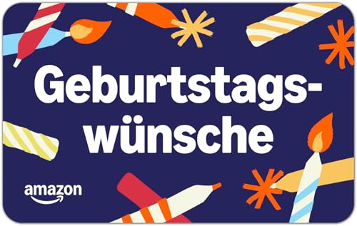 Amazon Digitaler Gutschein - Geburtstagswünsche