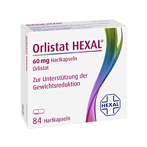 Orlistat HEXAL® 60 mg Hartkapseln (84 St.) | Effektiver abnehmen | Mit 3-fach-Wirkung