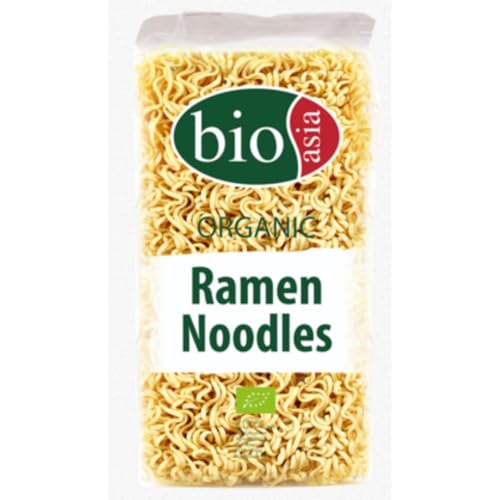 BIOASIA Bio Ramen Nudeln, ohne Ei, schnell und einfach zubereitet, vegetarisch (1 x 250 g)