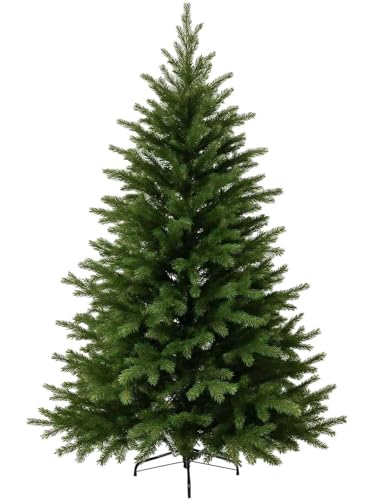 VIVANNO Künstlicher Weihnachtsbaum Tannenbaum Premium Nordmanntanne (180 cm)