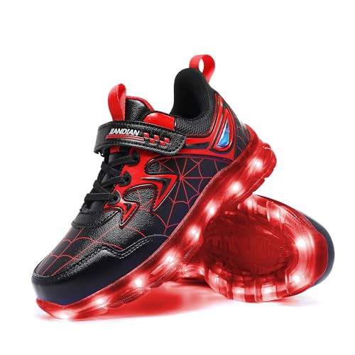 YUNICUS Led Schuhe, Led Light Up Schuhe für Toddles, Jungen, Mädchen und Kinder