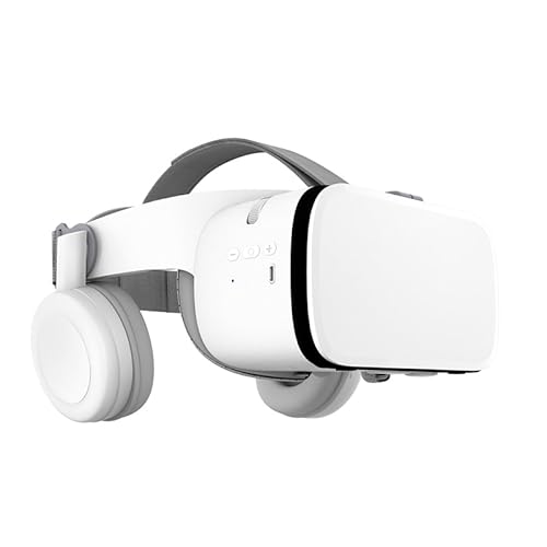 3D Virtual Reality VR-Headset mit Hi-Fi Bluetooth-Audio, IMAX VR-Brille für Filme & Videospiele | Kompatibel mit 4,7–6,5
