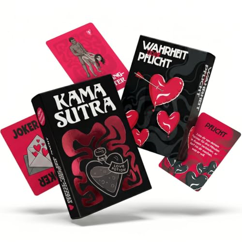 Kamasutra & Wahrheit oder Pflicht, Sex Spiele, Sexspielzeug für Paare ab 18