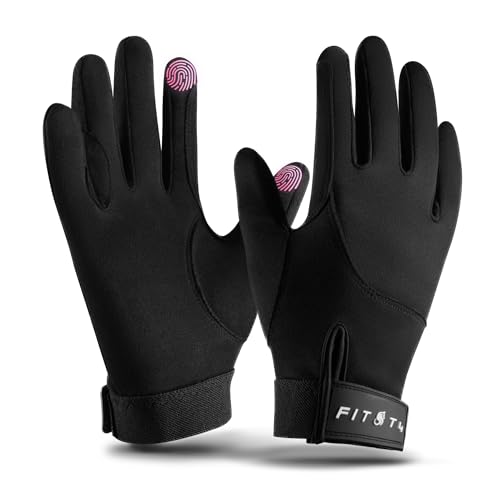 FitsT4 Sports Damen Reithandschuhe Winter Grip Reiter Handschuhe Unisex Erwachsene Reiten Fahrradhandschuhe für Reitsport Sports
