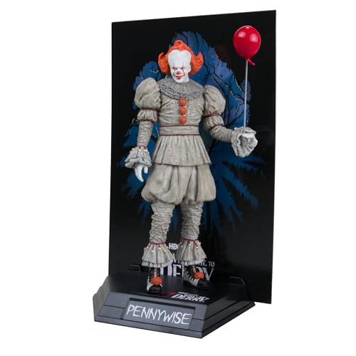 McFarlane It: Welcome to Derry Movie Maniacs PVC Statue Pennywise (Gold Label) 16 cm