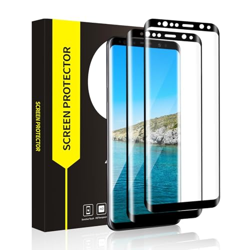 Carantee 2 Stück für Panzerglas für Samsung Galaxy S9 Schutzfolie, Ultra-Klar Passt Perfekt Kratzfest Samsung S9 Displayschutzfolie, 3D 0 Staub & Blasen S9 Folie