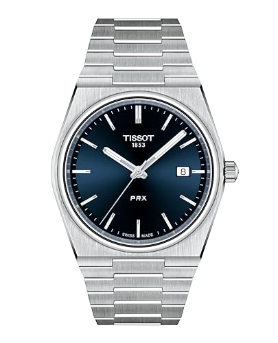 Tissot Herren Analog Quarz Armbanduhr PRX Swiss Made