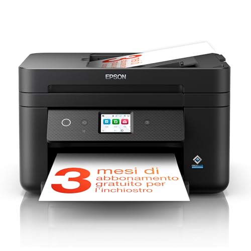 Epson WorkForce WF-2960DWF Multifunction Inkjet Printer, A4, Wireless