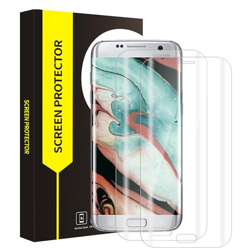 Bodyguard Schutzfolie für Panzerglas für Samsung Galaxy S7 Edge Schutzglas, 3D-Vollschutz Displayfolie, 9H Härte Kratzfest, Ölfest Blasenfrei, 2 Stück 0,33mm HD Transparenz S7 Edge Displayschutzfolie