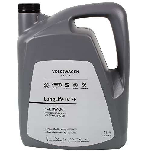 Volkswagen GS60577M4EUR Motoröl 5L Longlife 4 FE Viskosität SAE 0W20 Norm 50800 50900 Öl