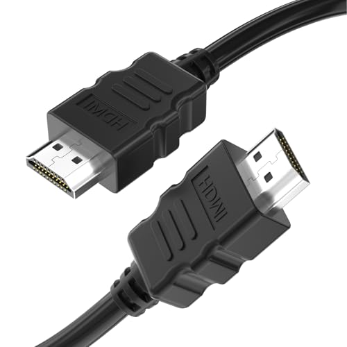 HDMI 2.1 Kabel 10K 8K 60Hz 4K 240Hz 165Hz 144Hz 120Hz 48Gbit/s High Speed, HDMI Kabel 2.0 Ultra HD eARC HDR 10+ HDCP Dolby Vision VRR kompatibel mit Mac mini M4/PS5/ Xbox-Serie X/Laptop(1.5M)