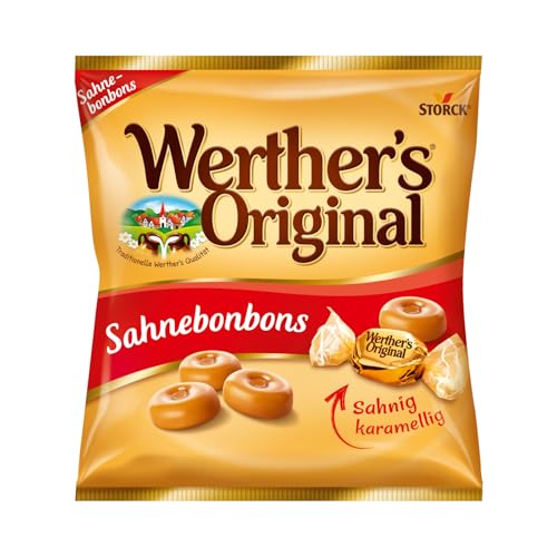 Werther's Original – 1 x 245g – Klassische Sahnebonbons mit leckerem Karamellgeschmack