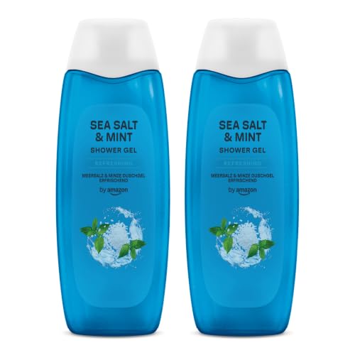 by Amazon Sea Salt & Mint Duschgel, 2 x 500 ml