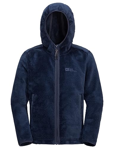 Jack Wolfskin Unisex Kinder Nepali Fleece-Jacke, Night Blue, 140 EU