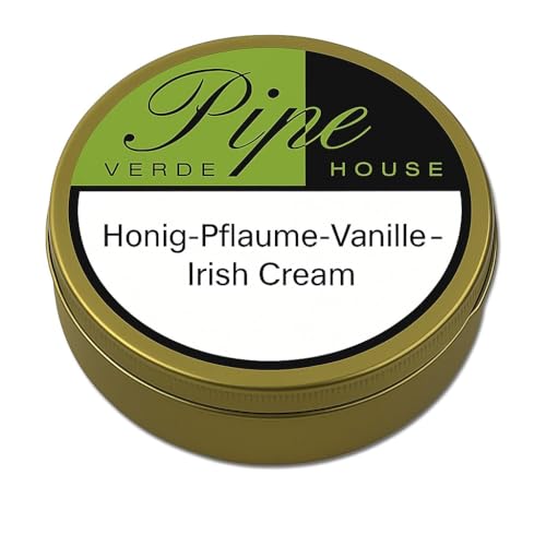 Fruchtige Honig-Pflaume-Vanille Mischung 50g - Irish Cream - harmonische Komposition Pipe House Verde
