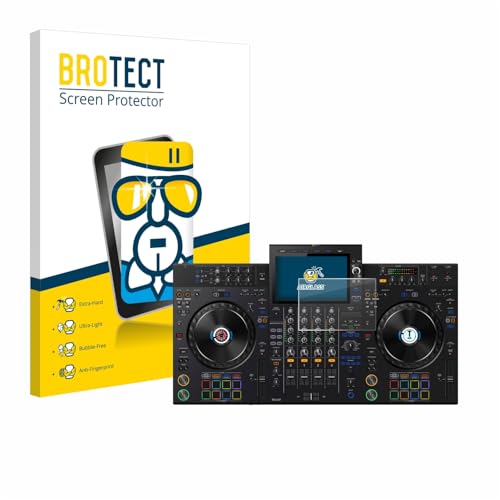 BROTECT Schutzglas für Pioneer XDJ-AZ Schutzfolie Panzer Folie Glas Made in Germany [Extrem Kratzfest 9H, Anti-Fingerprint, Ultra-Transparent]