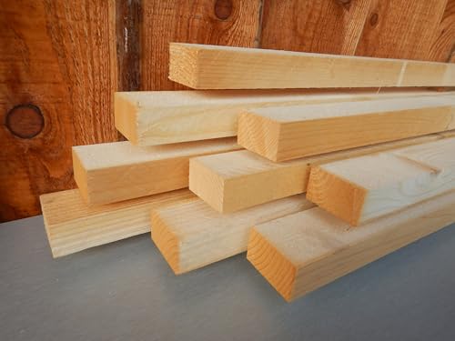 1 m Dachlatten Dachlatten Bauholz Konterlatte Holz (3 x 5 cm - 100 cm Länge - 10 Stück)