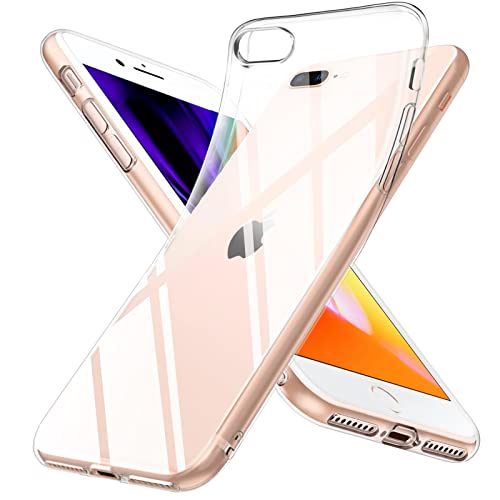 DOSMUNG Klar Hülle für iPhone 8 Plus und iPhone 7 Plus (5.5