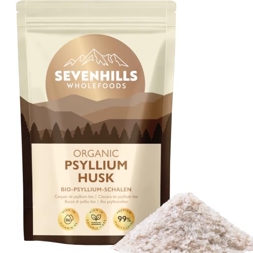 Sevenhills Bio Flohsamenschalen (Psyllium) 400g