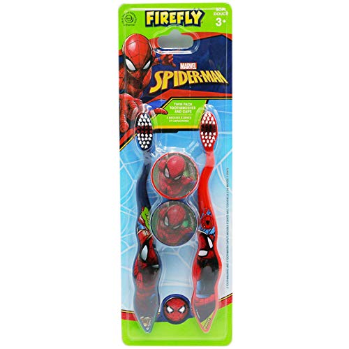 FIREFLY Spiderman Zahnbürste, 2 Stück Mehrfarbig
