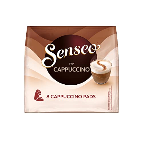 Senseo Pads Cappuccino, 8 Kaffeepads für 8 Getränke, 92g