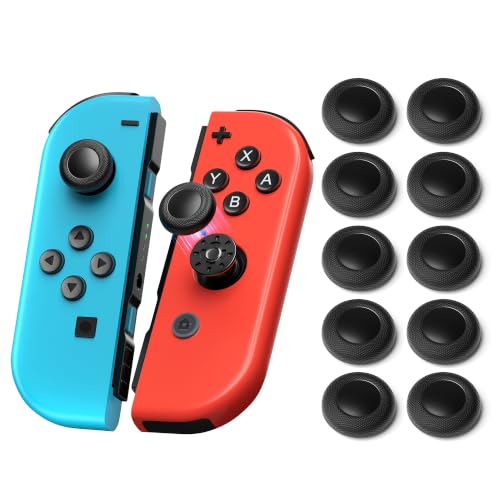 10 Stück Joystick Kappen für Nintendo Switch/OLED/Lite