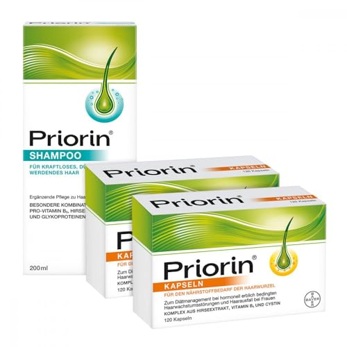 2x Priorin Kapseln 120er und Shampoo 200 ml 1 stk