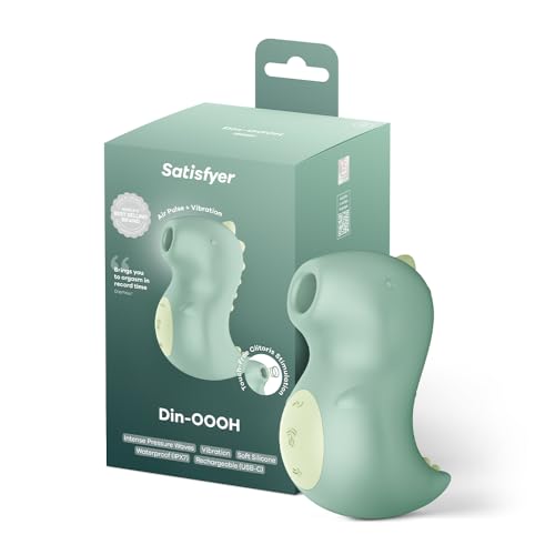 Satisfyer Din-OOOH Druckwellen-Vibrator | Stimulator mit 2 Motoren | Erotik
