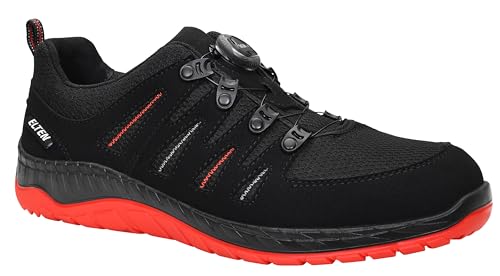ELTEN Sicherheitsschuhe 729151 Maddox BOA® Low schwarz/rot, 43