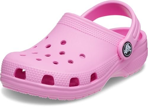 Crocs Unisex Kinder Classic Clog T Clog, Taffy Pink, 25/26 EU