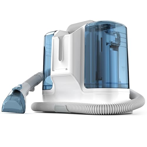 Rivenara Polsterreiniger Gerät Nasssauger Waschsauger - 450W Polsterreinige Teppichreiniger Wischsauger Polstermöbel Carpet Cleaner Auto Sofa Reiniger Couch Nass Trockensauger Reinigungsgerät