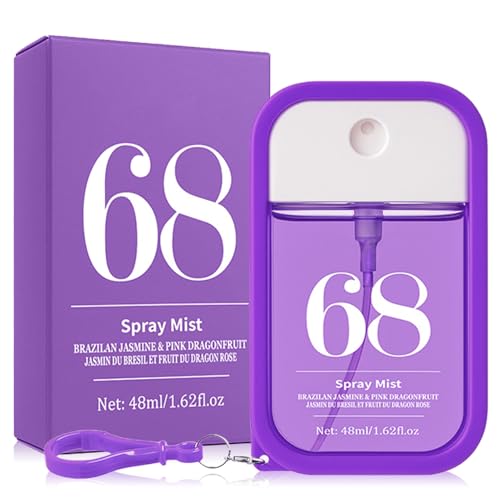 Parfüm Bodyspray Damen 48ml Mit Haken,Women's Bodyspray,Body Splash für Frauen,Lang Anhaltender Duftspray,Haar und Körperduftnebel,Damenparfum Körperspray für Reisen,Urlaubsreise,Gift for Women