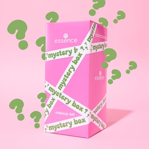 essence mystery box makeup set, Multi Set, Nr. 01, natürlich, glänzend, strahlend frisch, transluzent, acetonfrei, vegan, ohne Mikroplastikpartikel, ohne Parabene, 1er Pack (1pcs)