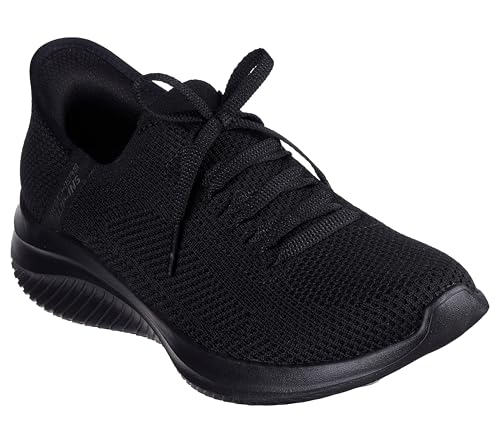 Skechers Damen Fabric, Black, 41 EU