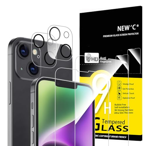 NEW'C für iPhone 14 für Panzerglas 6,1