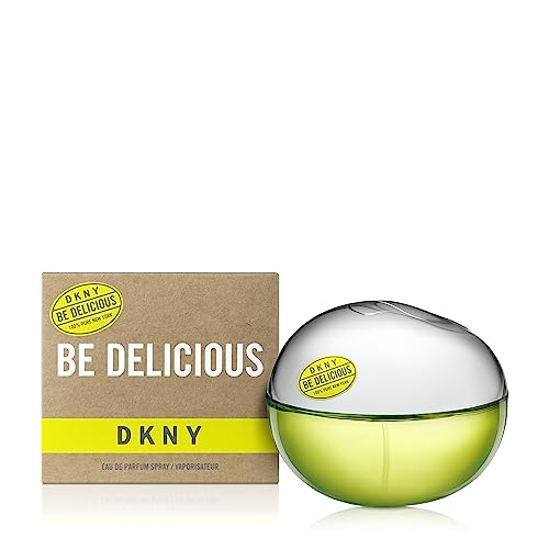 DKNY Be Delicious 100% Pure New York, Eau de Parfum für Damen, Grün-Fruchtiger Duft mit Apfel, Lang Anhaltend, Donna Karan New York, 30 ml