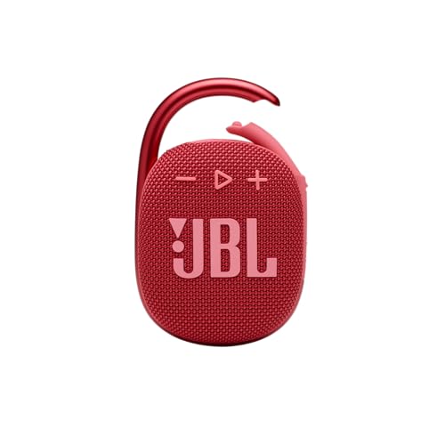 JBL Clip 4 – tragbarer Mini-Bluetooth-Lautsprecher, großer Klang und starker Bass, integrierter Karabiner, wasserdicht IP67 und staubdicht, 10 Stunden Wiedergabe, Lautsprecher für zu Hause,