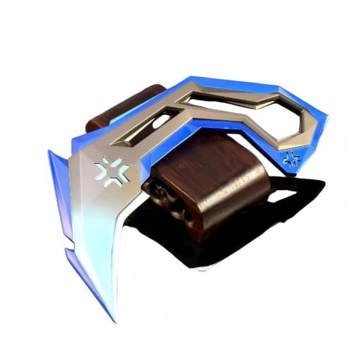 FITFFTFU Game Valorant Jett Omen Phoenix Viper Waffe Schwert Messer Themed Schlüsselanhänger und Charms, Kawaii Sammlerstücke, Geschenke geeignet für Männer und Frauen, Cosplay und Desktop-Display