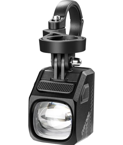 Magicshine EVO 1700 schwarzes USB-C-LED-Frontlicht mit Fernbedienung, Schwarz