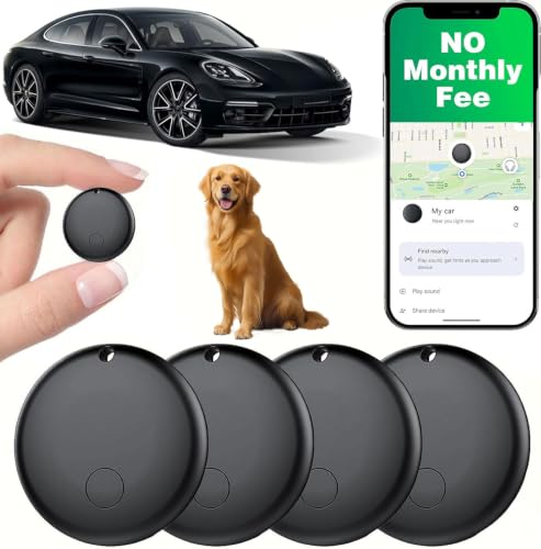 Mini-GPS-Tracker für Fahrzeuge, verstecktes Ortungsgerät für Fahrzeuge, Fahrzeugtracker ohne Abonnement, kompatibel mit „Find My“, Smart Tag mit Audio für Kinder, Schlüssel, Hunde, Gepäck, Taschen (An