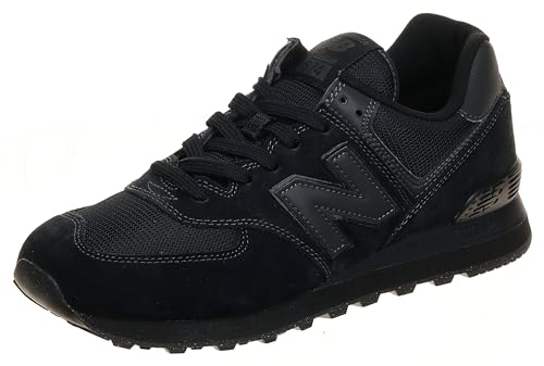 New Balance 574v3, Sneaker, Herren, Schwarz (Triple Black), 42 EU