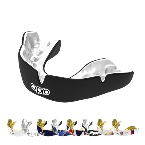 OPRO Mundschutz Instant Custom-Fit – Zahnschutz für Boxen, MMA, Kampfsport, Rugby & Hockey – Für Erwachsene & Kinder – Anpassbare Zahnschiene auf Zahnarztniveau – Mit zahnärztlicher Garantie