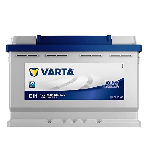 Varta mercury oxide, E11 Blue Dynamic Autobatterie, 574 012 068 3132, 74Ah, 680A