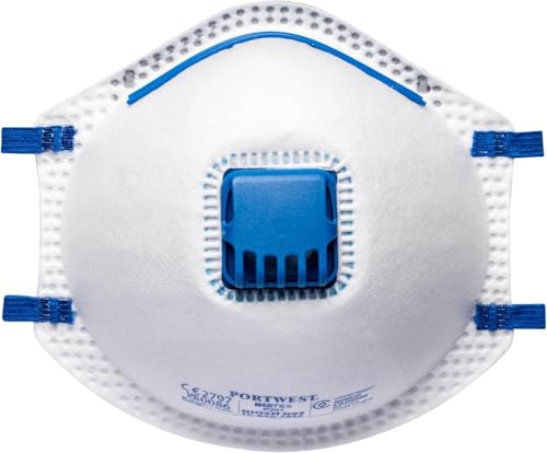 Portwest FFP2-Maske mit Ventil, Farbe: Weiß, P201WHR