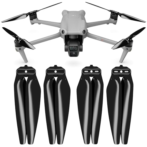 Master Airscrew Stealth Propeller für DJI Air 3 & Air 3S - Schwarz, 4 Stück
